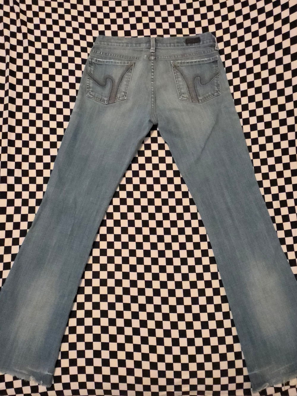 Citizens of Humanity Low Rise Bootcut Jeans – Rik Rak Wash #108
